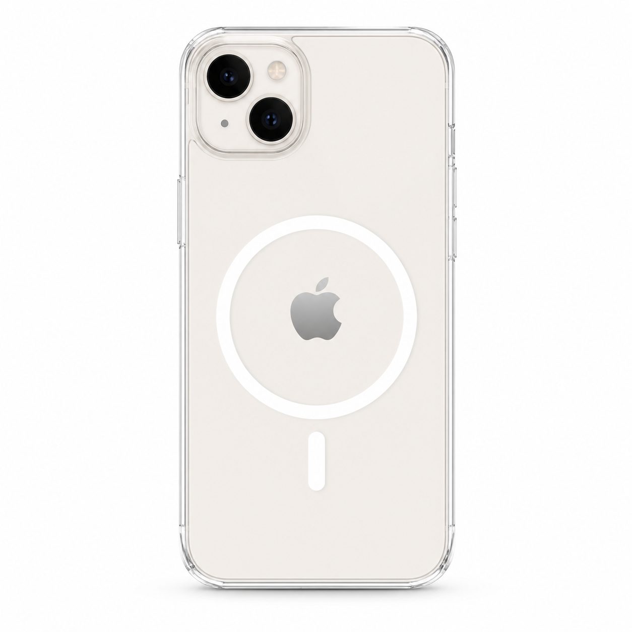 Husa de Protectie, Flippy, Compatibila cu Apple iPhone 14 Plus, MagSafe, Protectie Camera, Silicon, Transparent