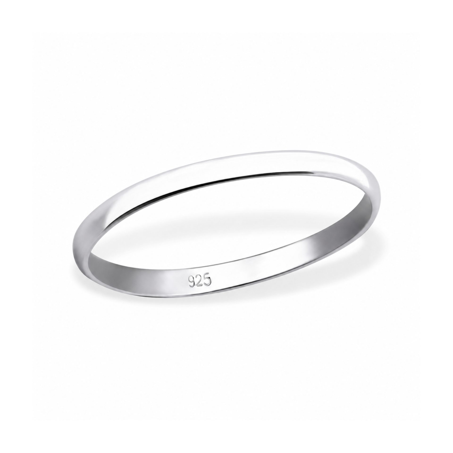 Inel Argint 925 Tip Verigheta Simpla, Marimea 57