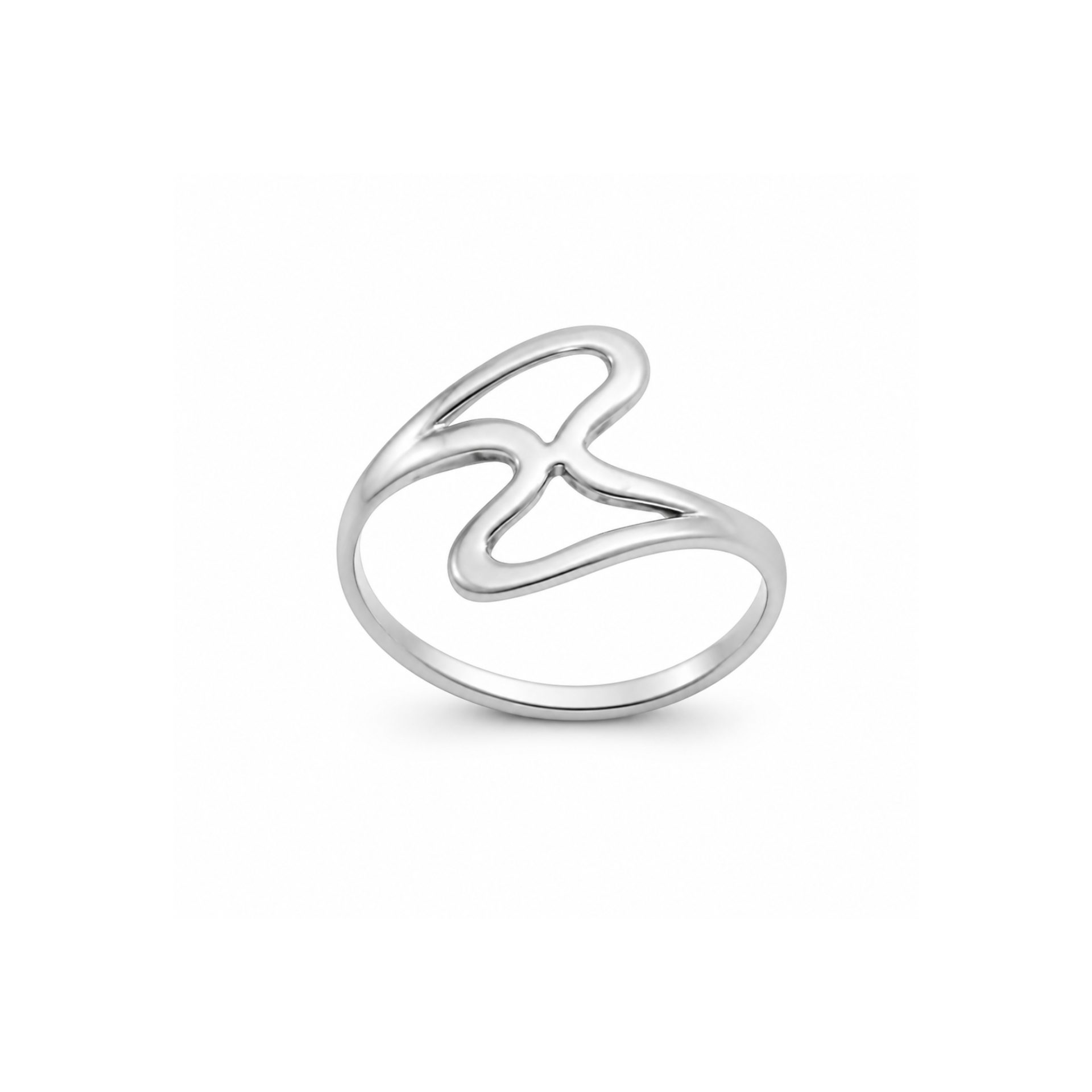 Inel Din Argint 925, Jolie Silver. Model Clepsidră