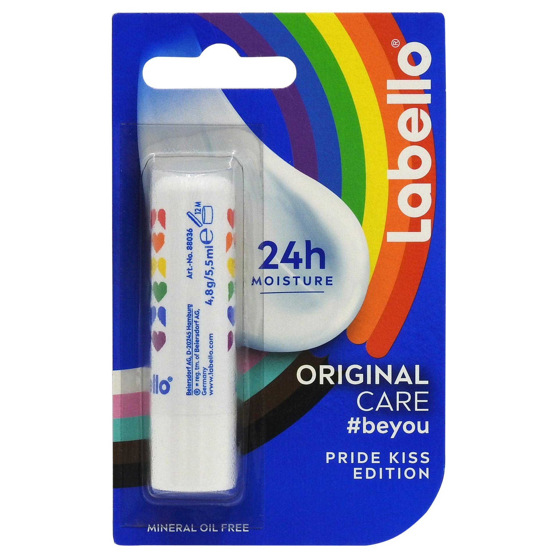 Labello Lip Care 4.8 g Original Pride Kiss