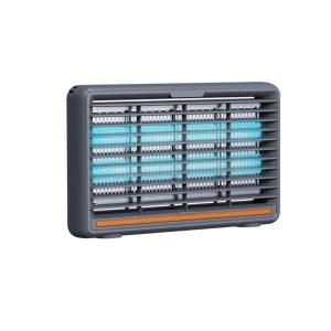 Lampa Anti-Tantari, Flippy, Model Practic pentru Utilizare Zilnica, Alimentare Electrica si Design Portabil, Protectie Impotriva Insectelor, Utilizare Practica si Confort Sporit, Ideal pentru Casa, Terasa, Curte, 21.5 x 35.5 cm, Gri