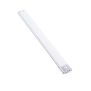 Lampa LED cu Senzor de Lumina si Miscare 20 cm Flippy, Intensitate Reglabila, Suport Magnetic, 14 LED-uri, 71.49lm , Acumulator 450mAh cu Reincarcare prin USB-C, pentru Bucatarie, Hol, Dressing, Garaj
