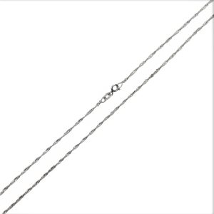 Lantisor din Argint 925 model Rasucit 38.7 cm,1.8 g
