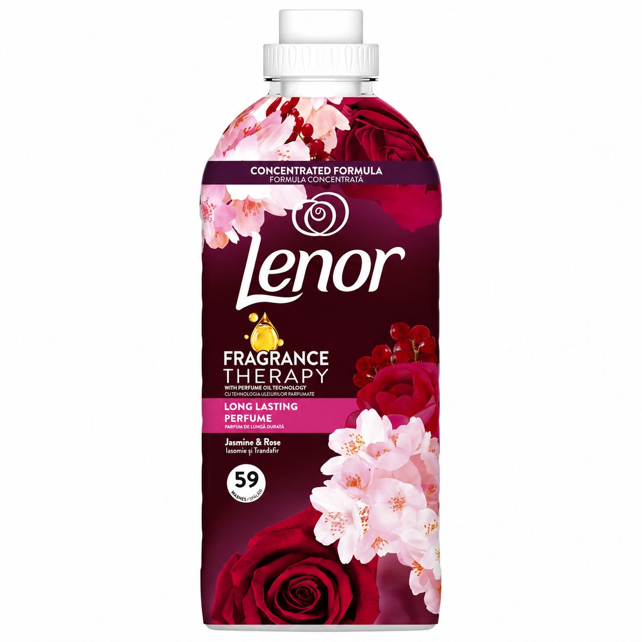 Balsam pentru Rufe, LENOR, Jasmine And Rose, 1239 ml, 59 Spalari