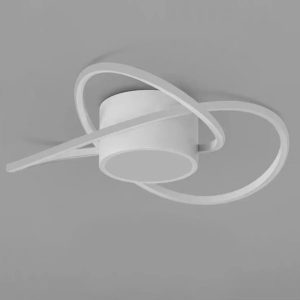Lustra LED MIMA 30W, lumina Rece/Calda/Neutra, Alb