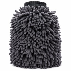 Manusa din Microfibra pentru Curatare, Flippy, 100 GSM, Reutilizabila, 23 x 13 x 6 cm, Gri