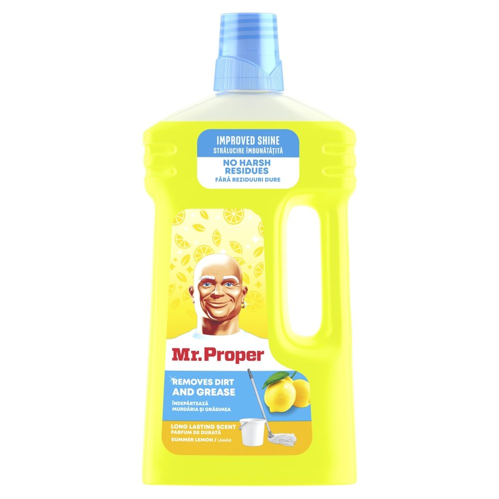 Solutie pentru Pardoseli, MR.PROPER, Lemon, 1 L