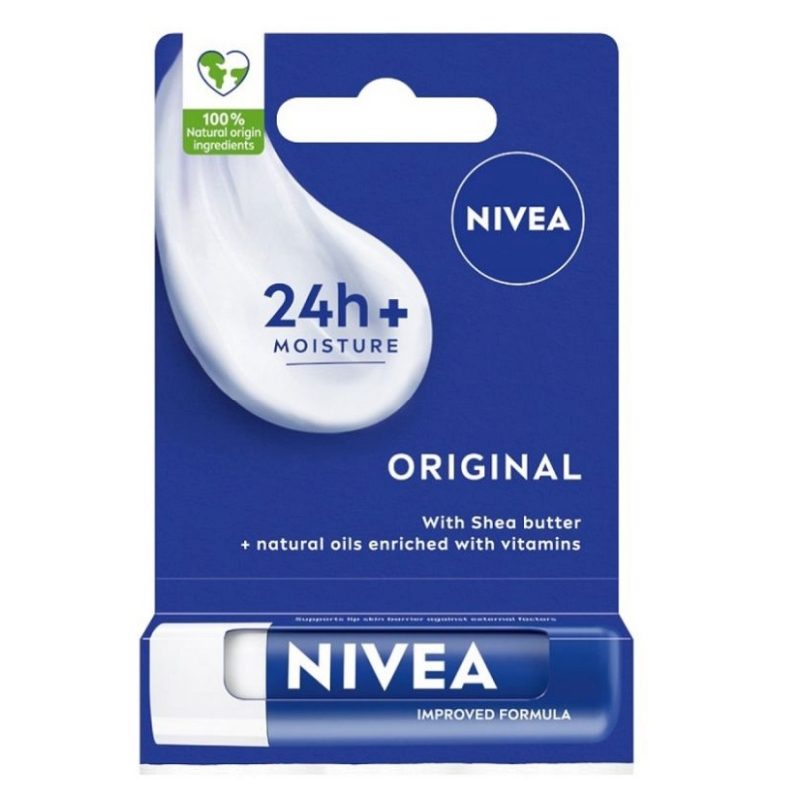 Balsam de Buze, NIVEA, Original Care, 4.8 g