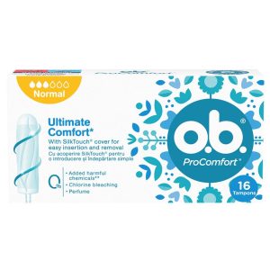 Tampoane Interne, OB, Procomfort Normal, Set 16 Bucati