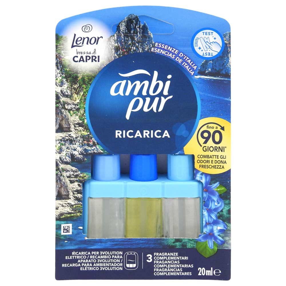 Odorizant, Ambi Pur, Camera 3VOLUTION Rezerva 20 ml Capri
