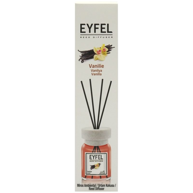 Odorizant Camera cu Difuzor, Eyfel, 120 ml, Aroma Vanilie