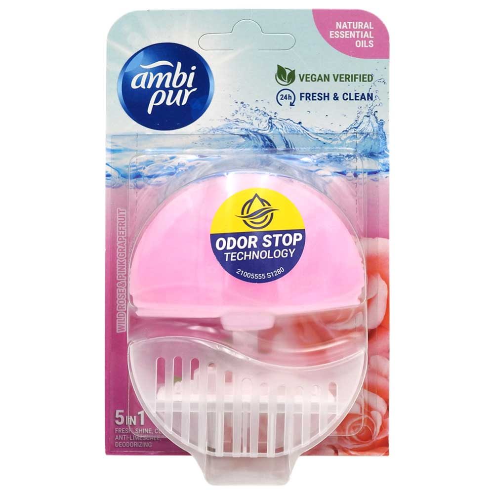 Odorizant WC, Ambi Pur, 5in1 55 ml Wild Rose