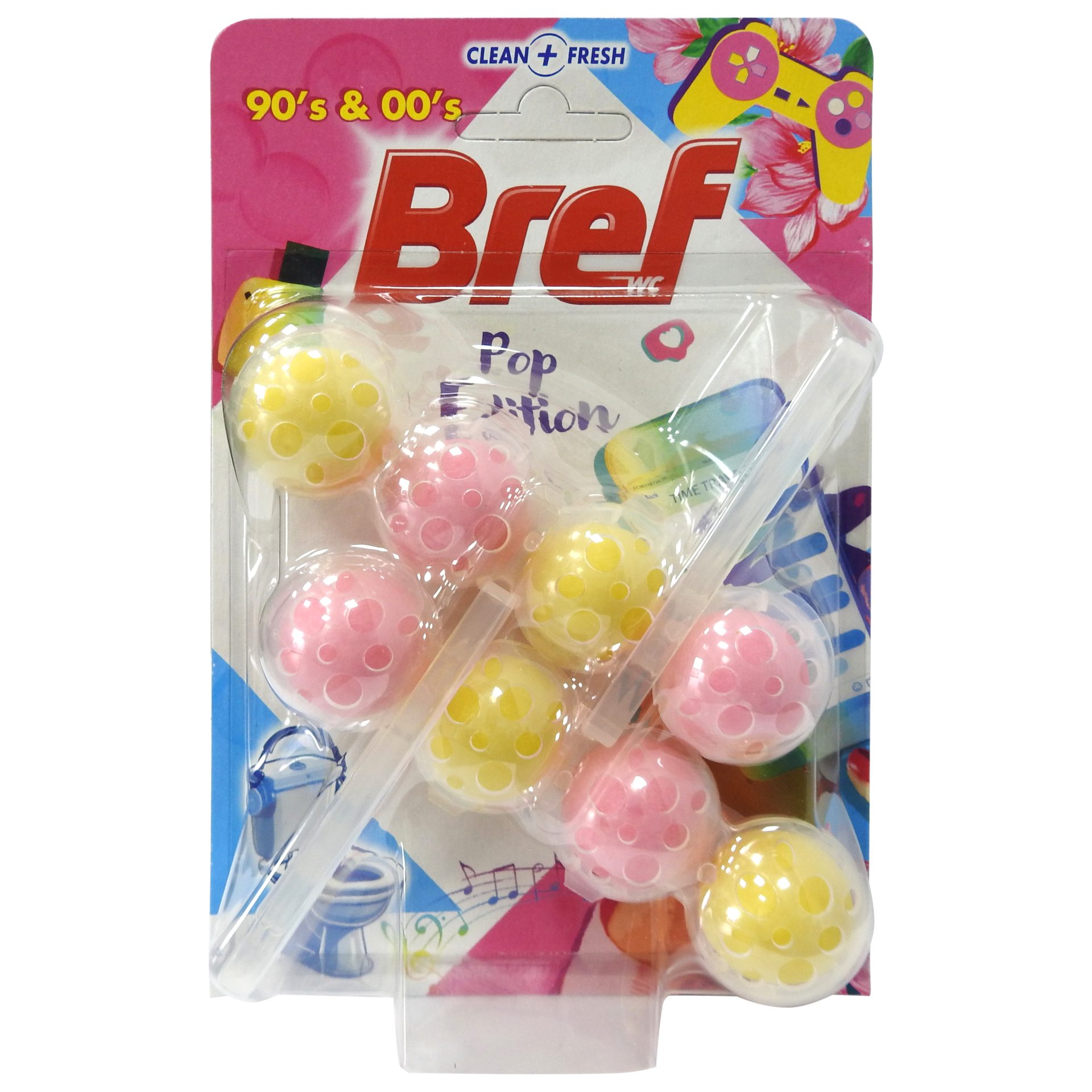 Odorizant WC, Bref, Bile 2 X 50 g Pop Edition