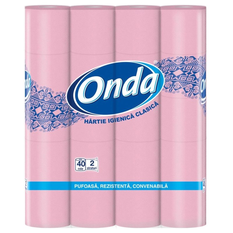 Hartie Igienica, Onda, 40 buc, 2 STARTURI