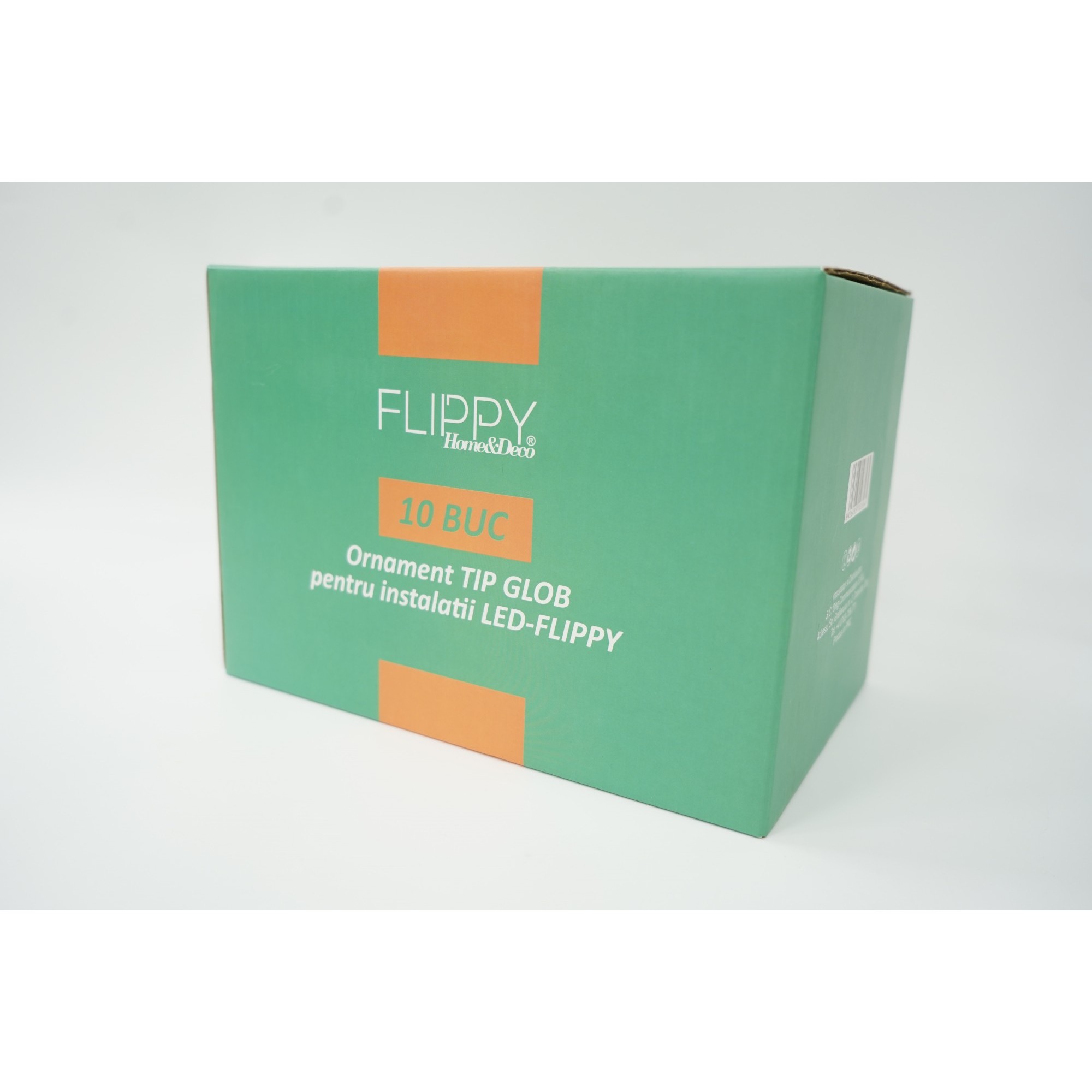 Ornament tip glob pentru instalatii LED-Flippy