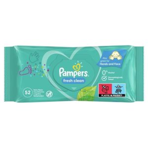 Servetele Umede, PAMPERS, Baby Frwesh Clean, 52 Bucati