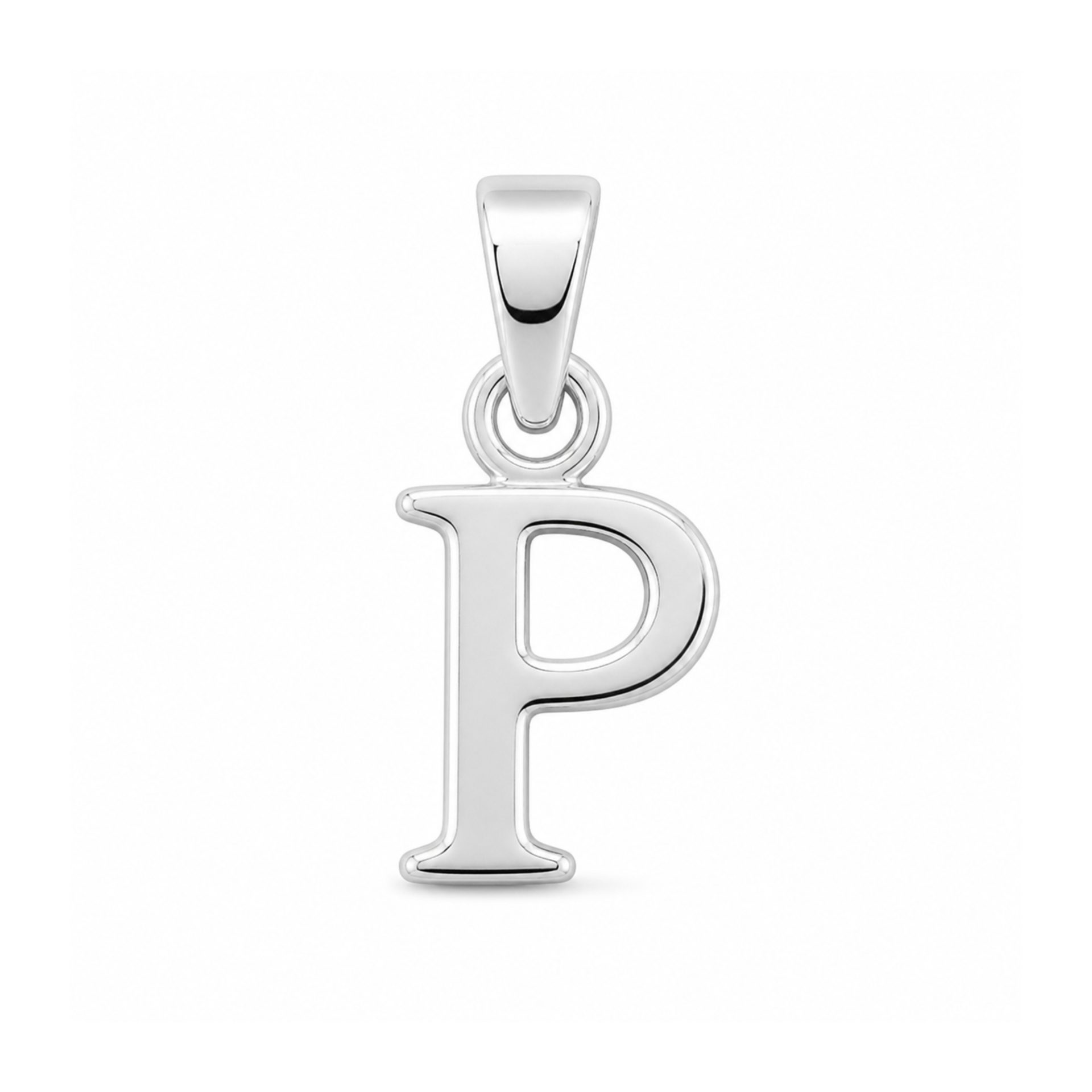 Pandantiv din Argint 925, litera P