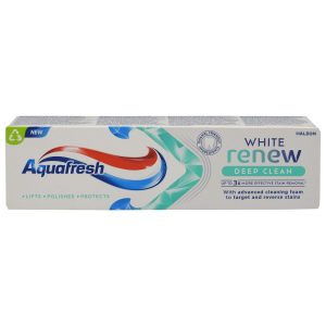 Pasta de Dinti, Aquafresh, 75 ml White Renew Deep Clean