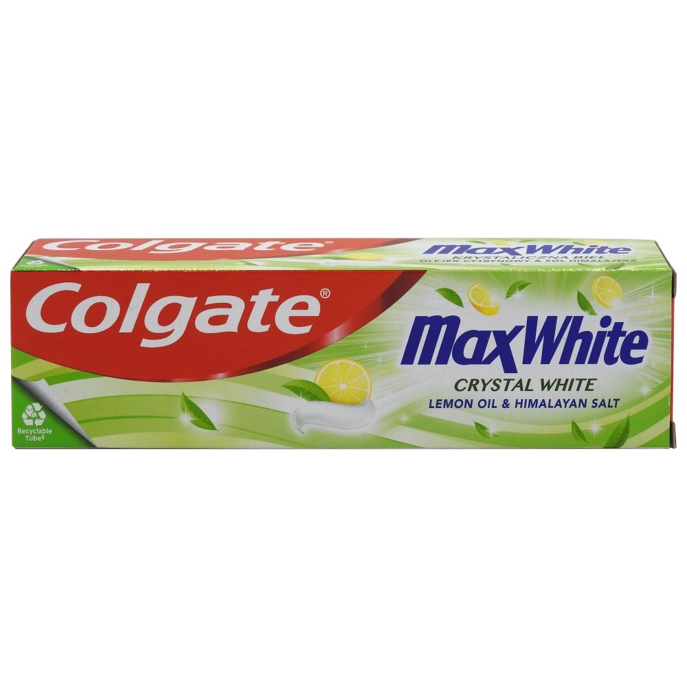 Pasta de Dinti, Colgate Max White, Crystals White, 75 ml
