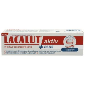 Pasta de Dinti, Lacalut, 75 ml Aktiv plus