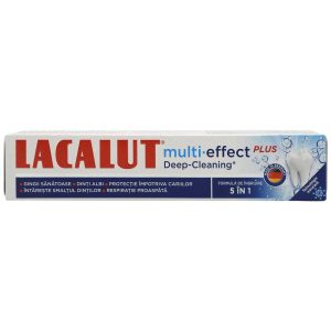 Pasta de Dinti, Lacalut, 75 ml Multi Efect plus Deep Cleaning