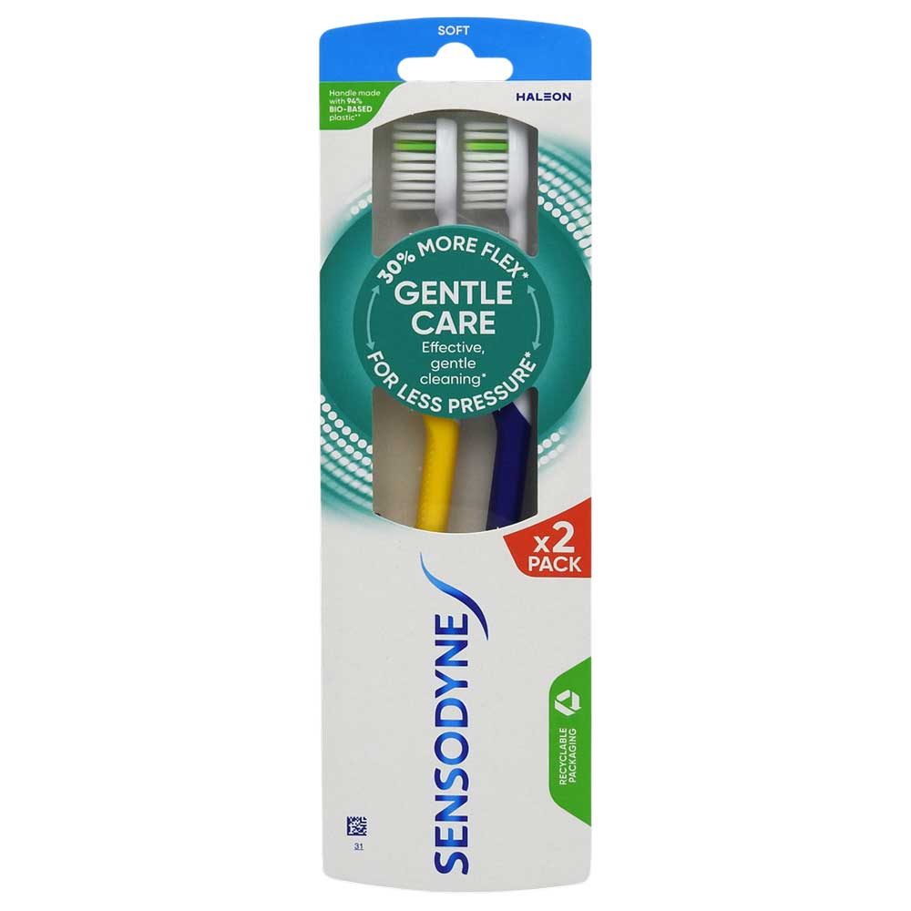 Periuta de Dinti, Sensodyne, Gentle Care Set 2 buc Soft