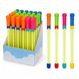 Blaster de Apa pentru Copii, Flippy, Dimensiune 2.5 cm, Jucarie de Vara pentru Plaja, Piscina si Curte, Rezervor pentru Apa, Diverse Modele, Multicolor