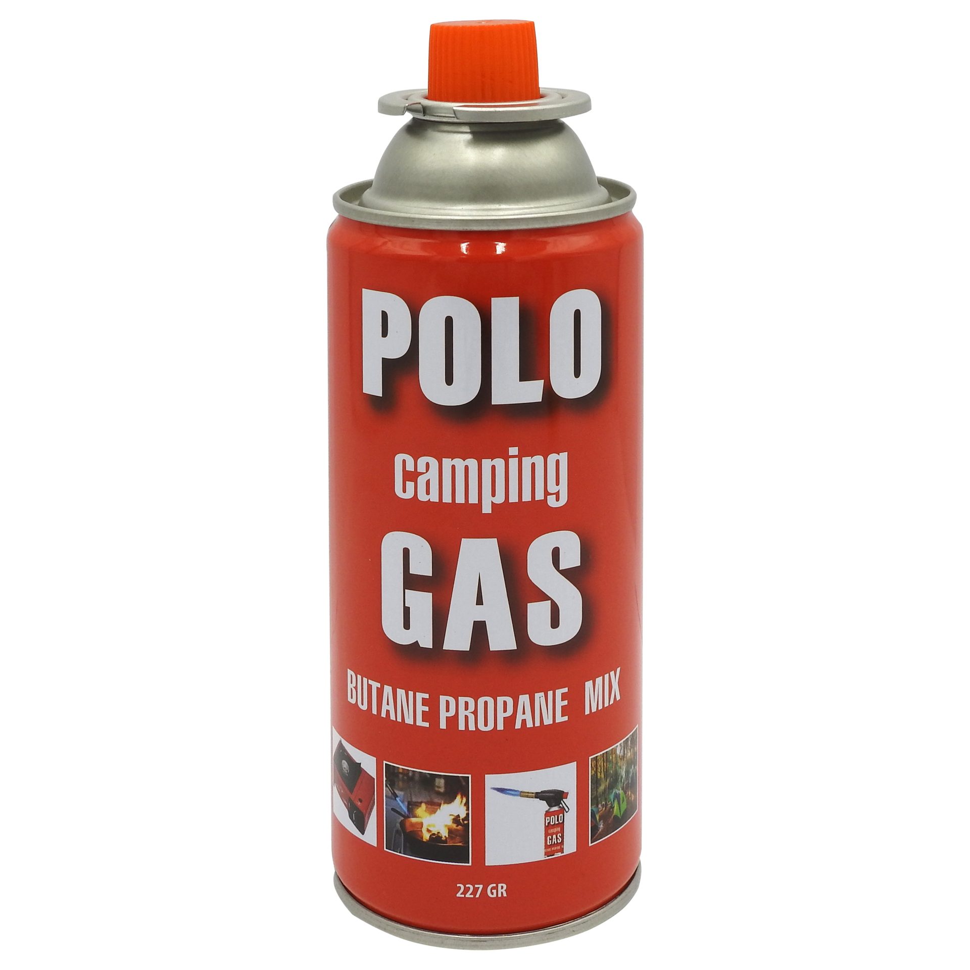 Butelie de Gaz pentru Camping, Polo, 227 g