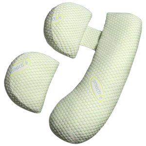Set Perna pentru Gravide, Flippy, Husa Detasabila, Utilizare in Forma H si U, Reglabila, Latime Ajustabila, Proactive, Verde