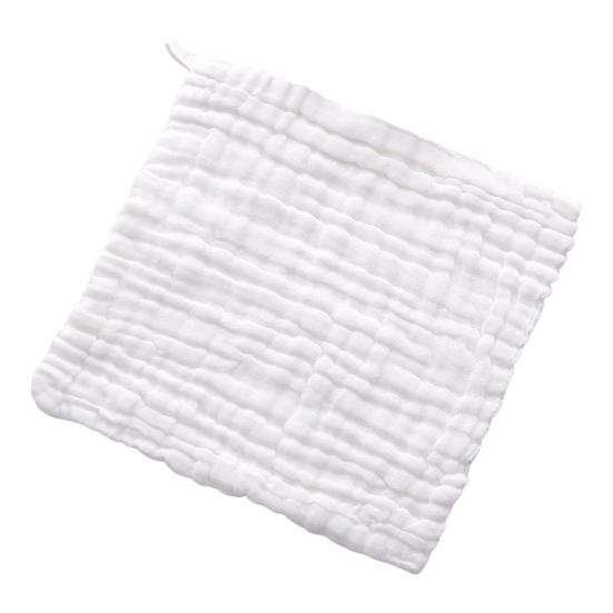 Prosop Absorbant, Flippy, din Bumbac, 6 Straturi, 30 x 30 cm, Alb