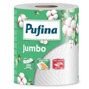Prosop de Bucatarie, PUFINA, Jumbo, 2 Straturi, 80 m