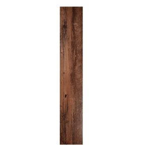 Set 36 Placi Autoadezive pentru Pardoseala, Flippy, din PVC, Impermeabil, Ignifug, Usor de Curatat, Dimensiune Placa 91.44 x 15.24 cm, Grosime 1.5 mm, Acoperire 5 m2, Model 6, Maro