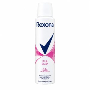 Antiperspirant Deo Spray, REXONA, Pink Blush, 150 ml
