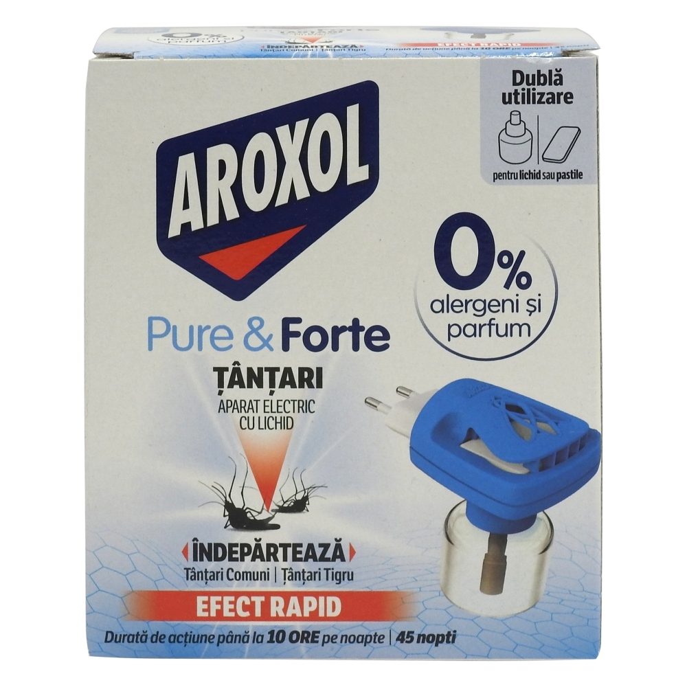 Aparat Antitantari Rezerva, Aroxol, Lichida 45 NOPTI Pure Forte