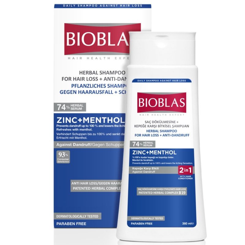 Sampon, Bioblas, 360 ml Anticadere Antimatreata Zinc Pyrithione