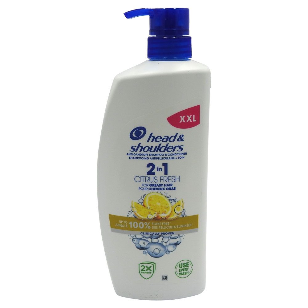 Sampon si Balsam 2 in 1, Head si Shoulders, 800 ml, Citrus Fresh