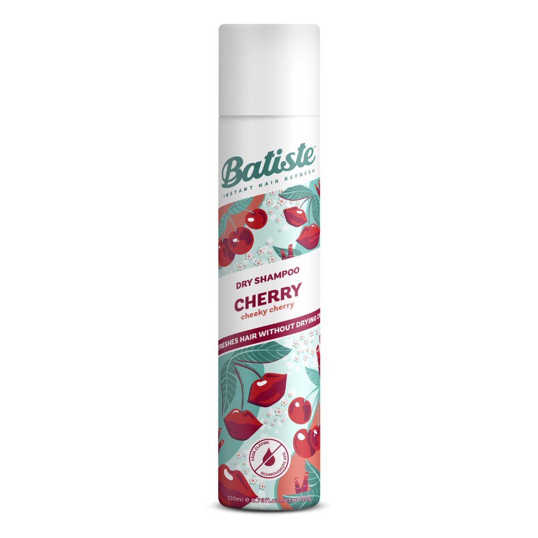 Sampon Uscat Batiste Cherry pentru Volum si Stralucire, 200 ml
