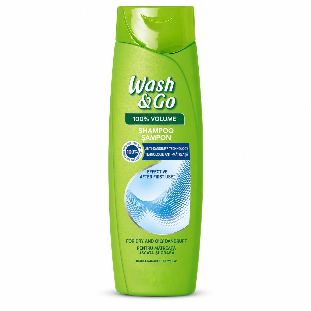 Sampon, WASH&GO, Antimatreata, 360 ml