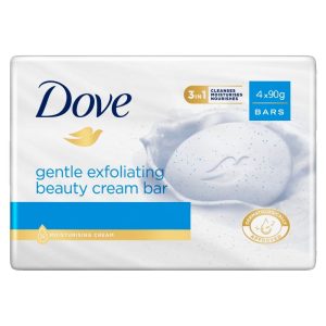 Sapun, Dove, 4 X 90 g Gentle Exfoliating