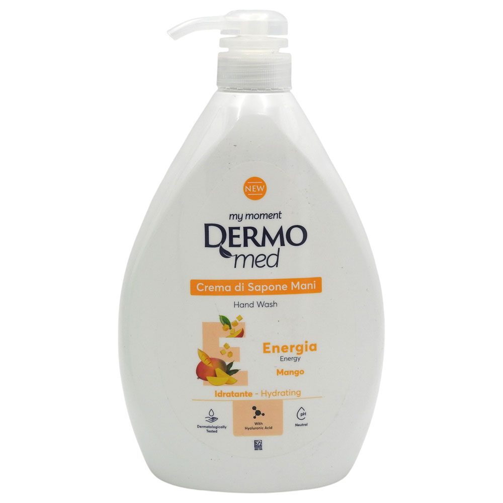 Sapun Lichid, Dermomed, 1 L, Mango, cu Acid Hialuronic