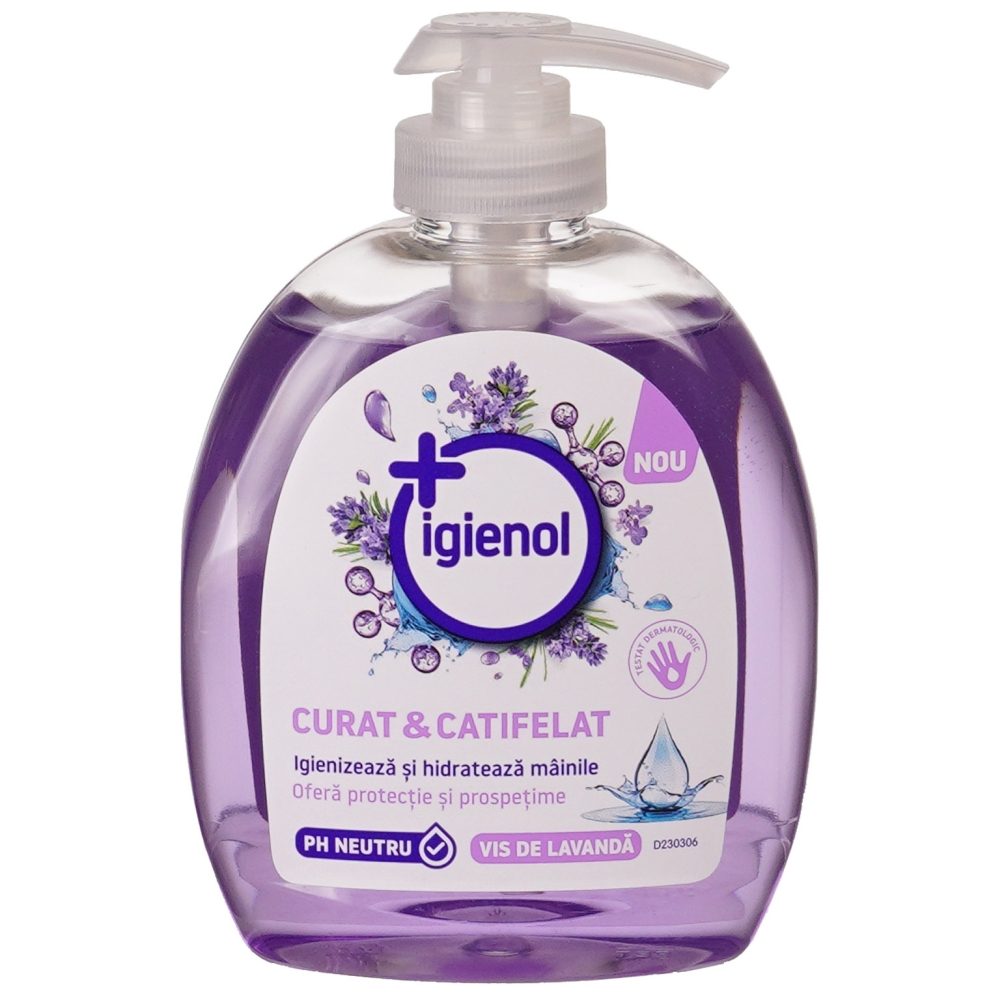 Sapun Lichid, Igienol, 300 ml Lavanda
