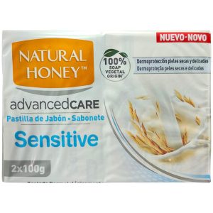 Sapun, Natural Honey, Solid 2 X 100 g Sensitive