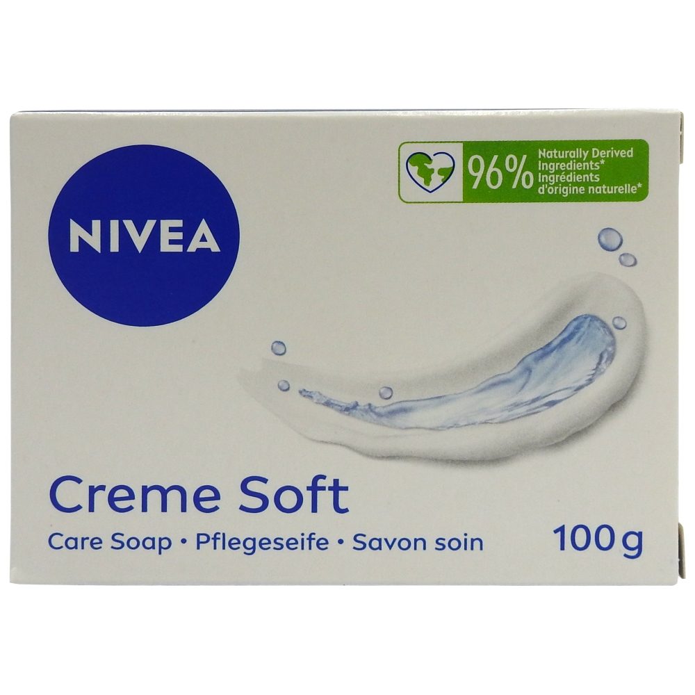 Sapun Solid, Nivea, Creme Soft, 6 buc, 100 g