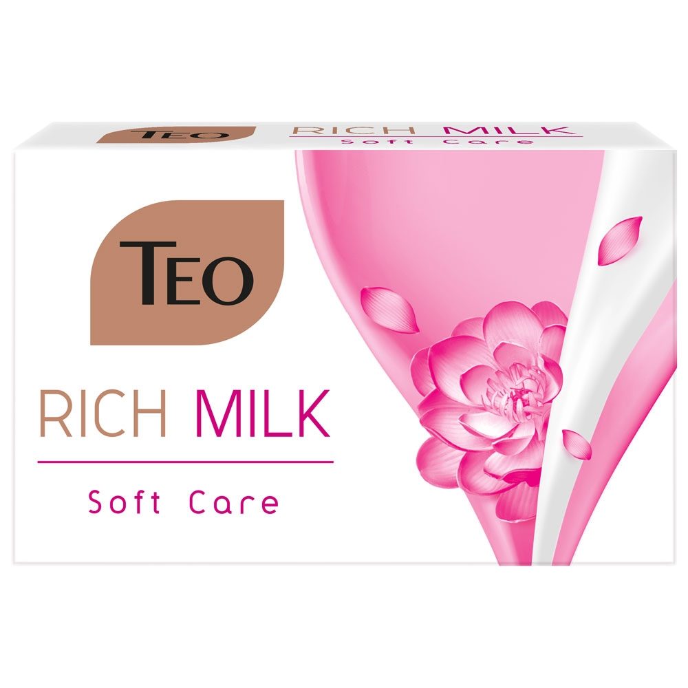 Sapun, Teo, 4 X 90 g Rich Milk Soft Care