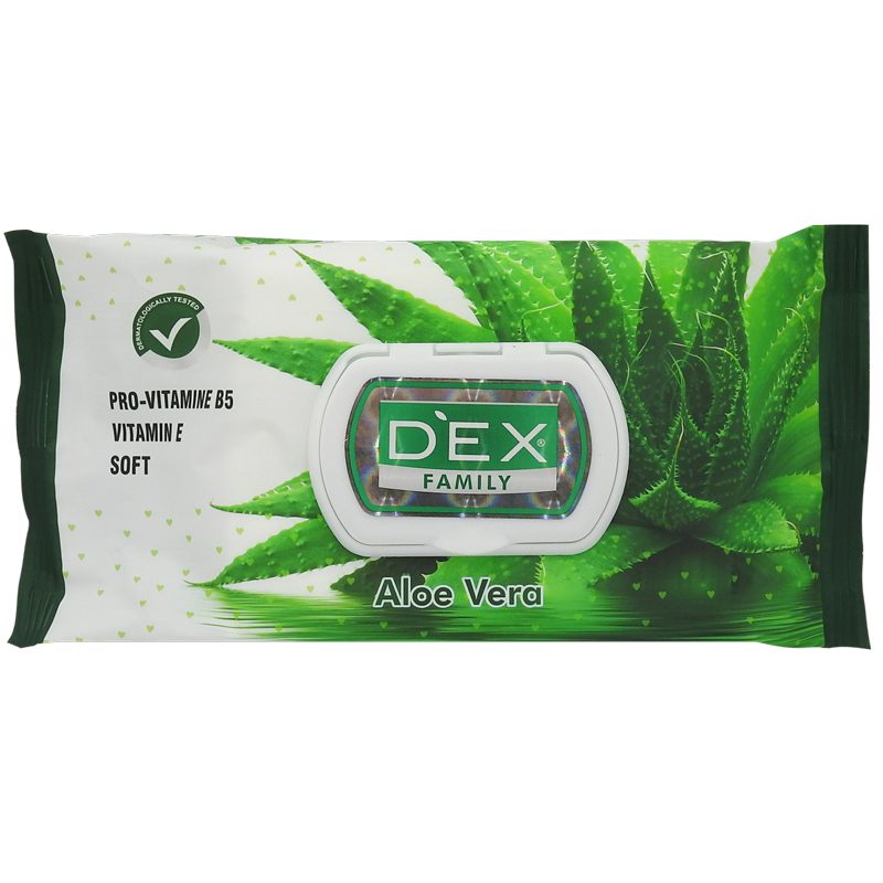 Servetele Umede, Dex, 72 buc Aloe Vera
