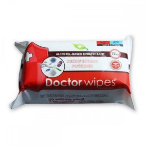 Servetele Umede, Doctor, Antibacterian 72 buc