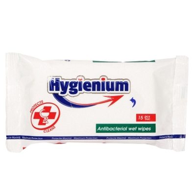 Servetele Umede, Hygienium, 15 buc Antibacteriene