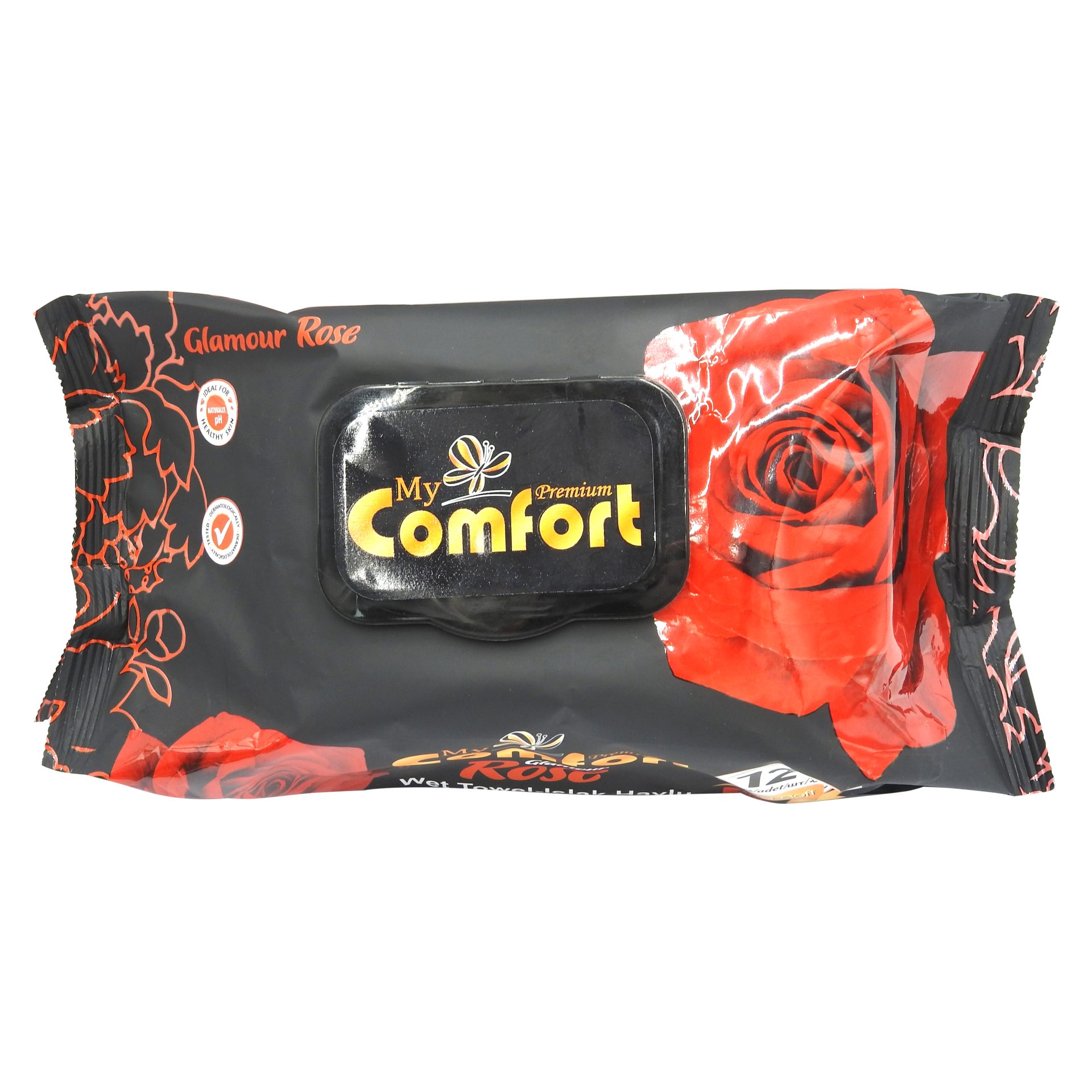 Servetele Umede, My Comfort, 120 buc Trandafir