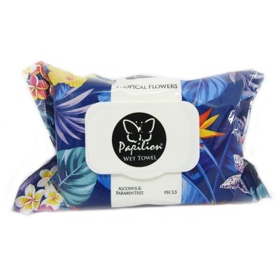 Servetele Umede, Papilion, 72 buc Tropical Flowers Capac