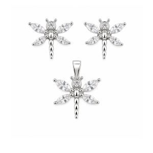 Set Argint 925 Libelula, 4.2 g